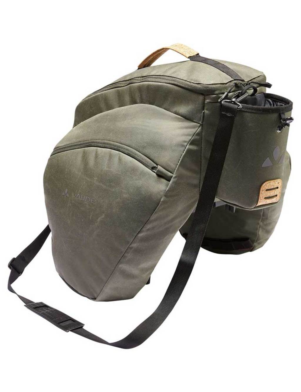 Tassenset Vaude eSilkroad Plus-Khaki 44 Liter Tassenset Vaude eSilkroad Plus-Khaki 44 Liter